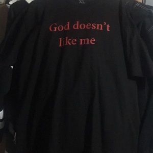 LXRD KNOWS God Doesn’t Like Me Tee